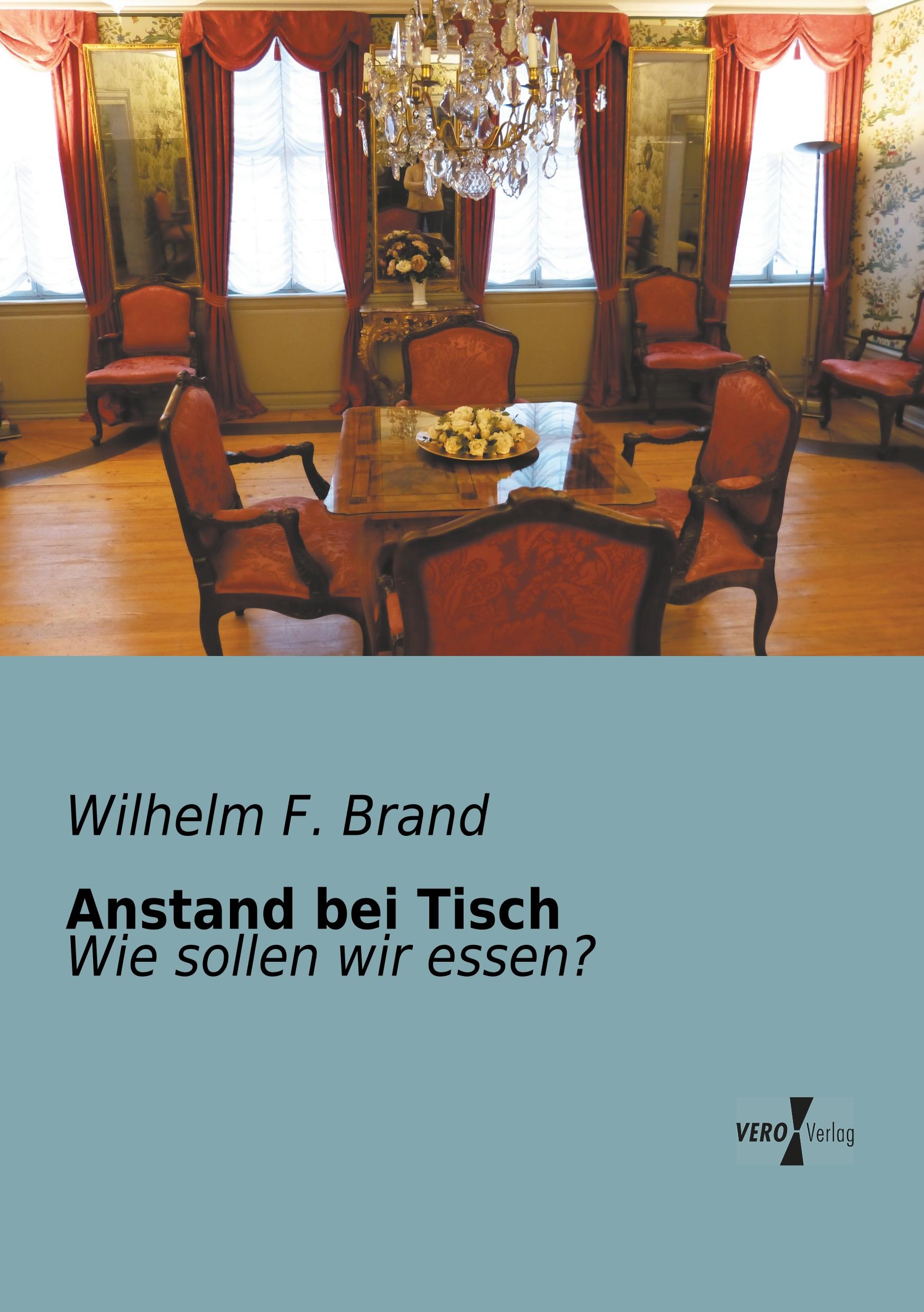 Vorderes Coverbild Anstand bei Tisch