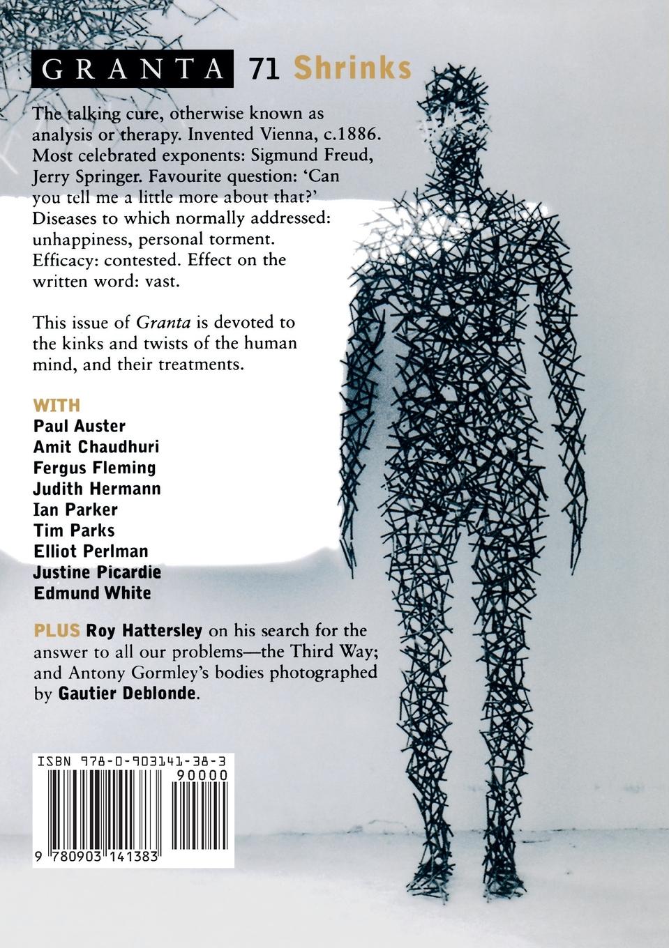 Rückseitencover Granta 71