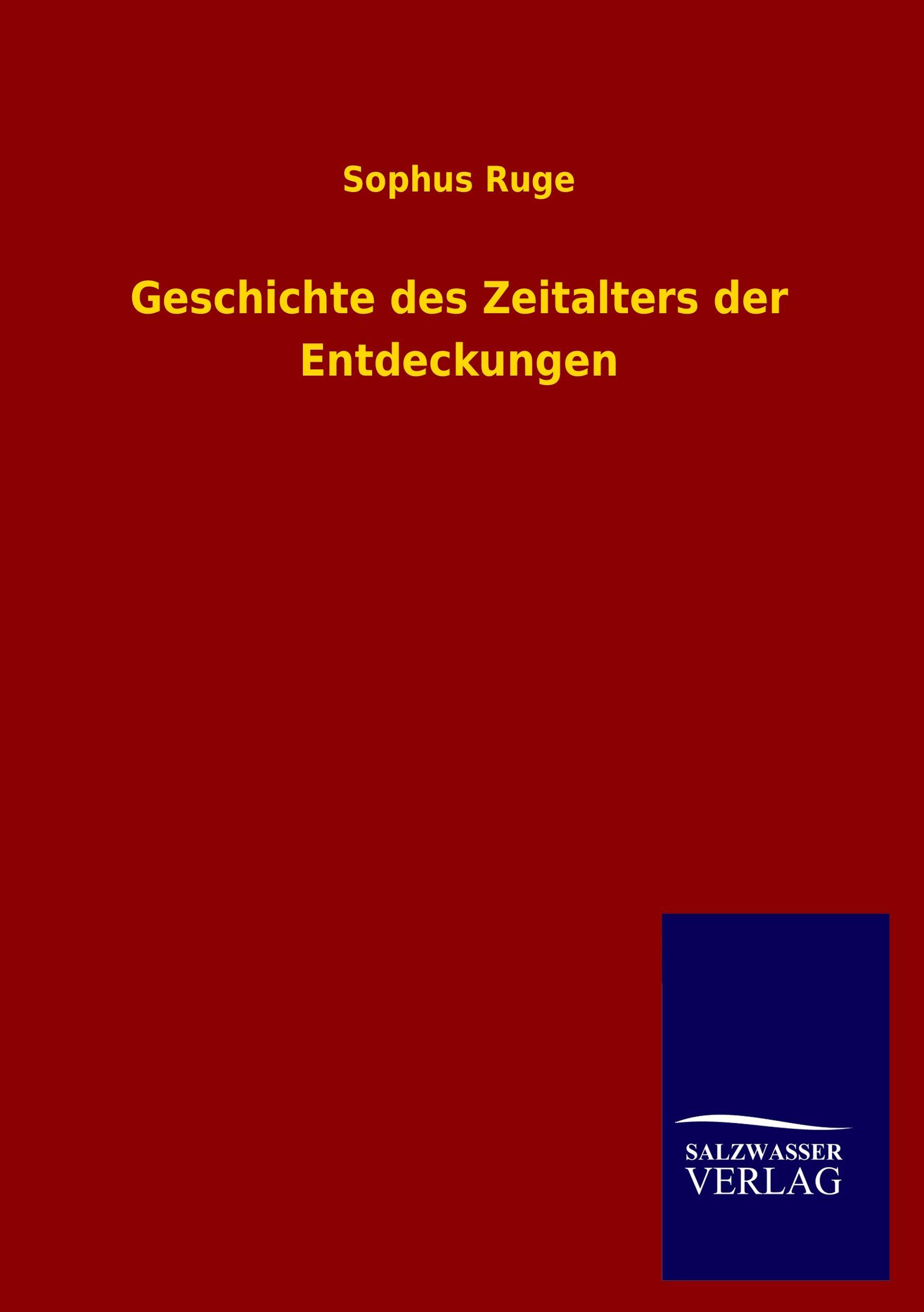 Vorderes Coverbild Geschichte des Zeitalters der Entdeckungen