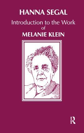 Vorderes Coverbild Introduction to the Work of Melanie Klein