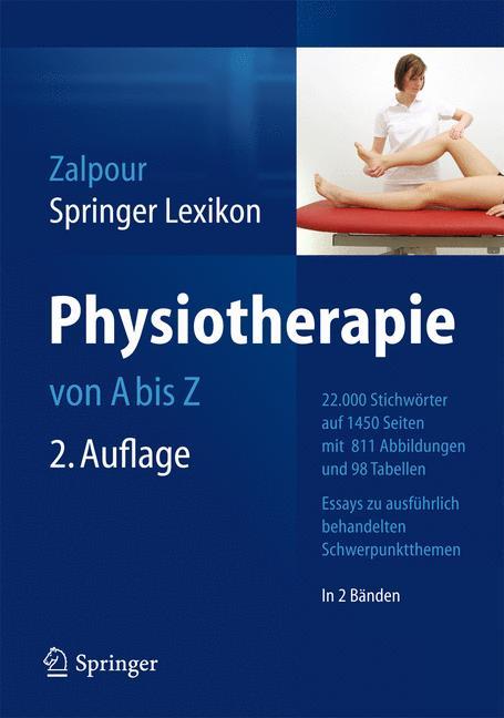 Vorderes Coverbild Springer Lexikon Physiotherapie