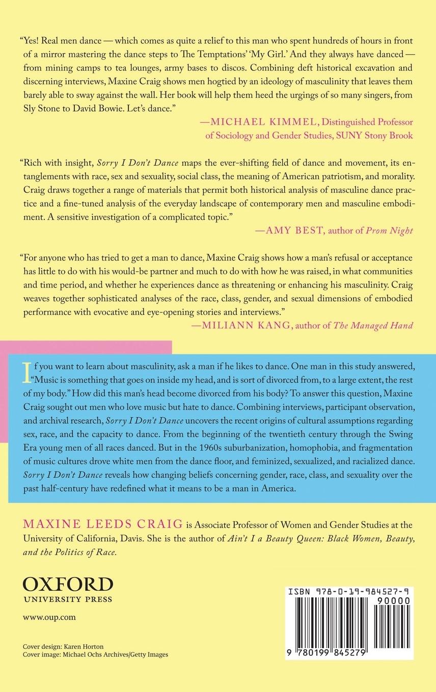 Rückseitencover Sorry I Don't Dance