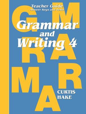Vorderes Coverbild Grammar & Writing Teacher Edition Grade 4 2014