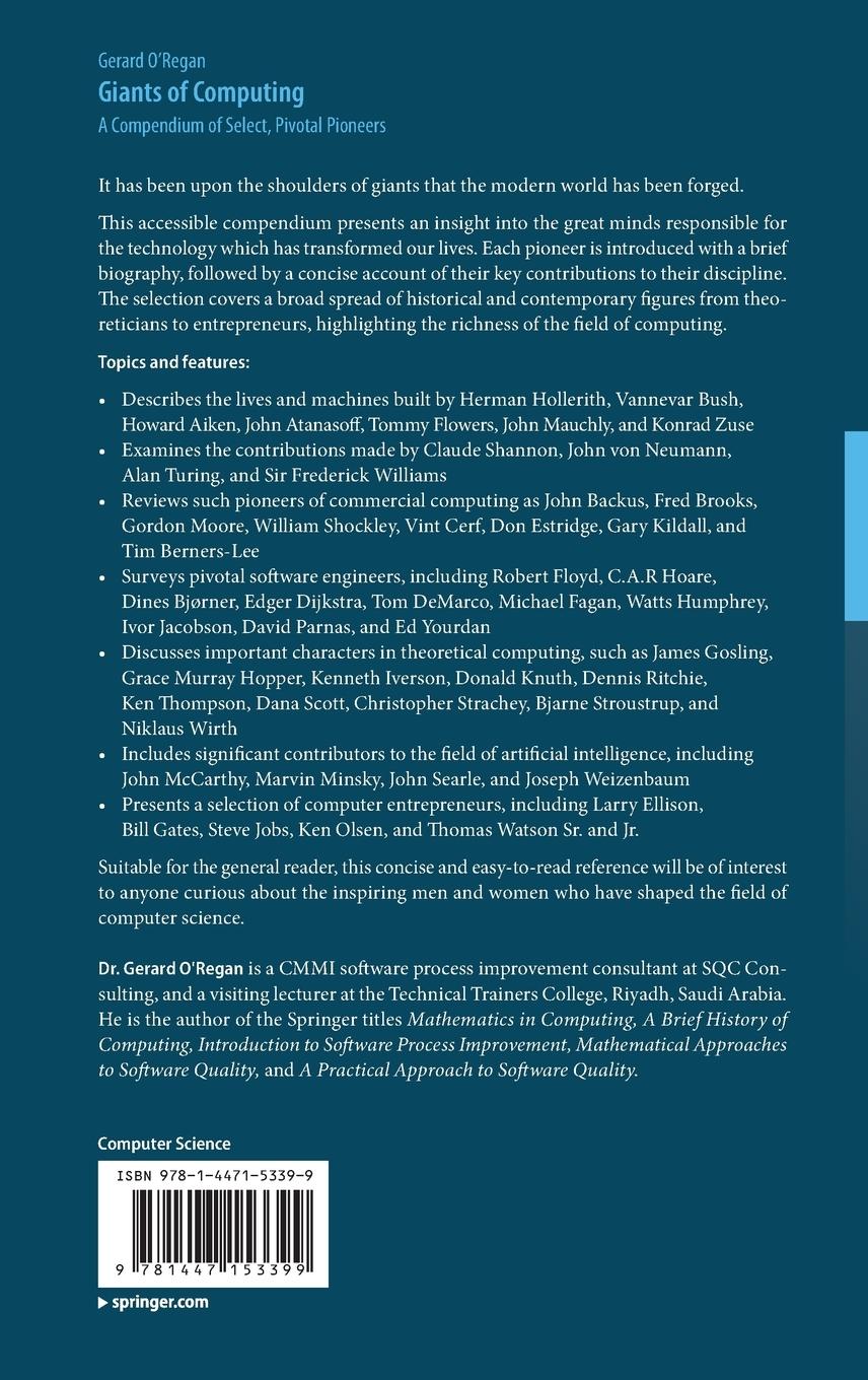Rückseitencover Giants of Computing