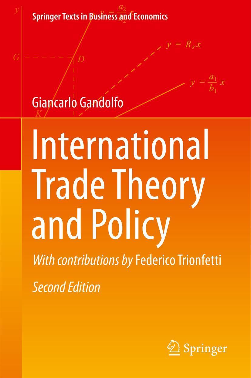 Vorderes Coverbild International Trade Theory and Policy