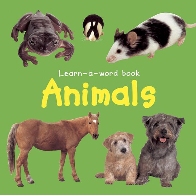 Vorderes Coverbild Learn-a-word Book: Animals