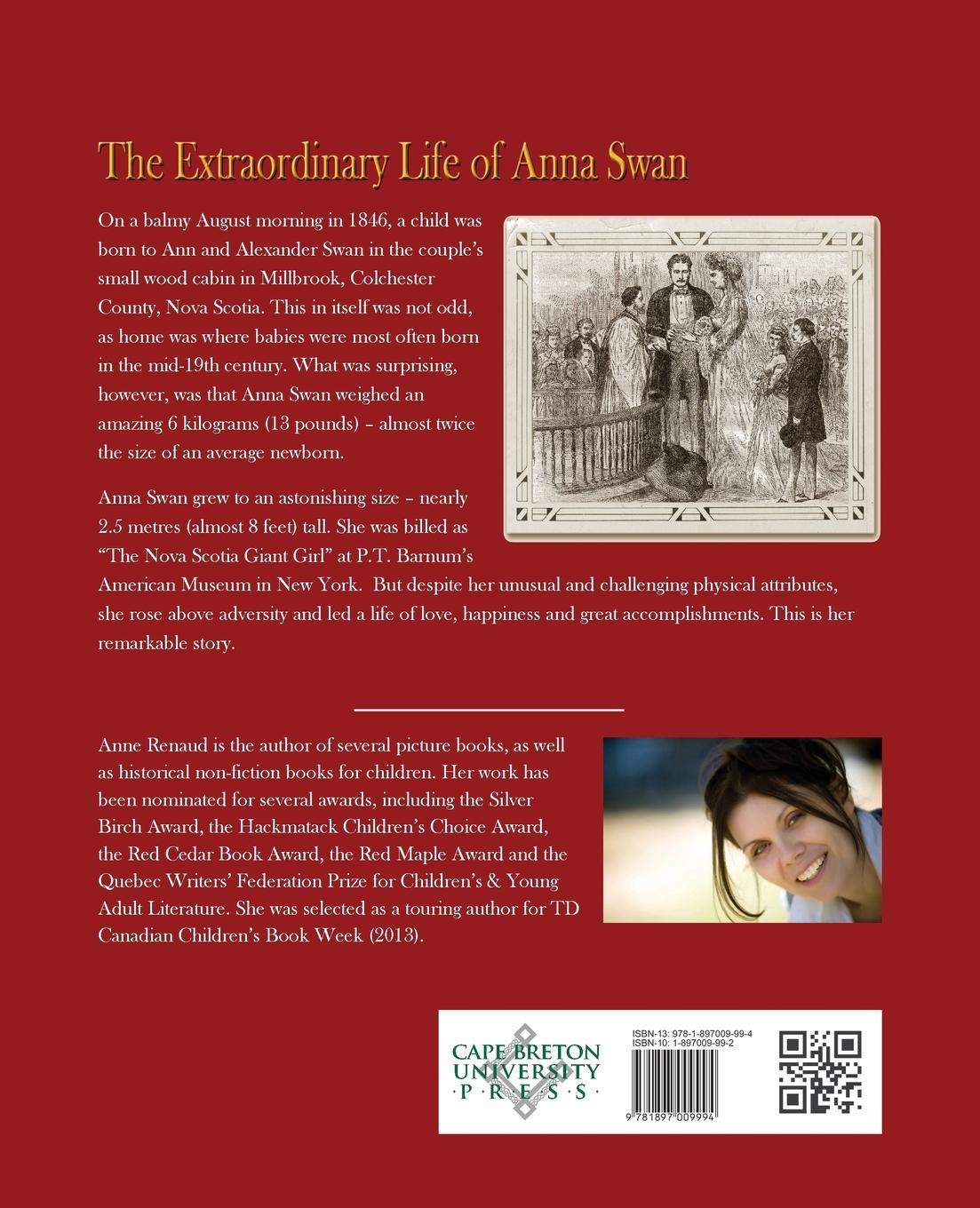 Rückseitencover The Extraordinary Life of Anna Swan