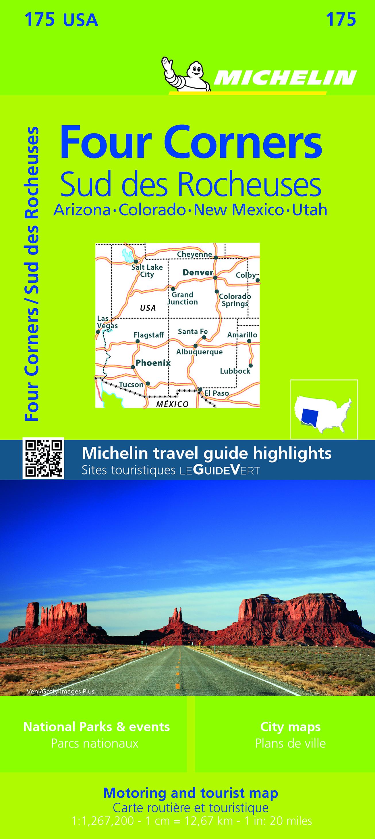 Vorderes Coverbild Michelin Four Corners Map