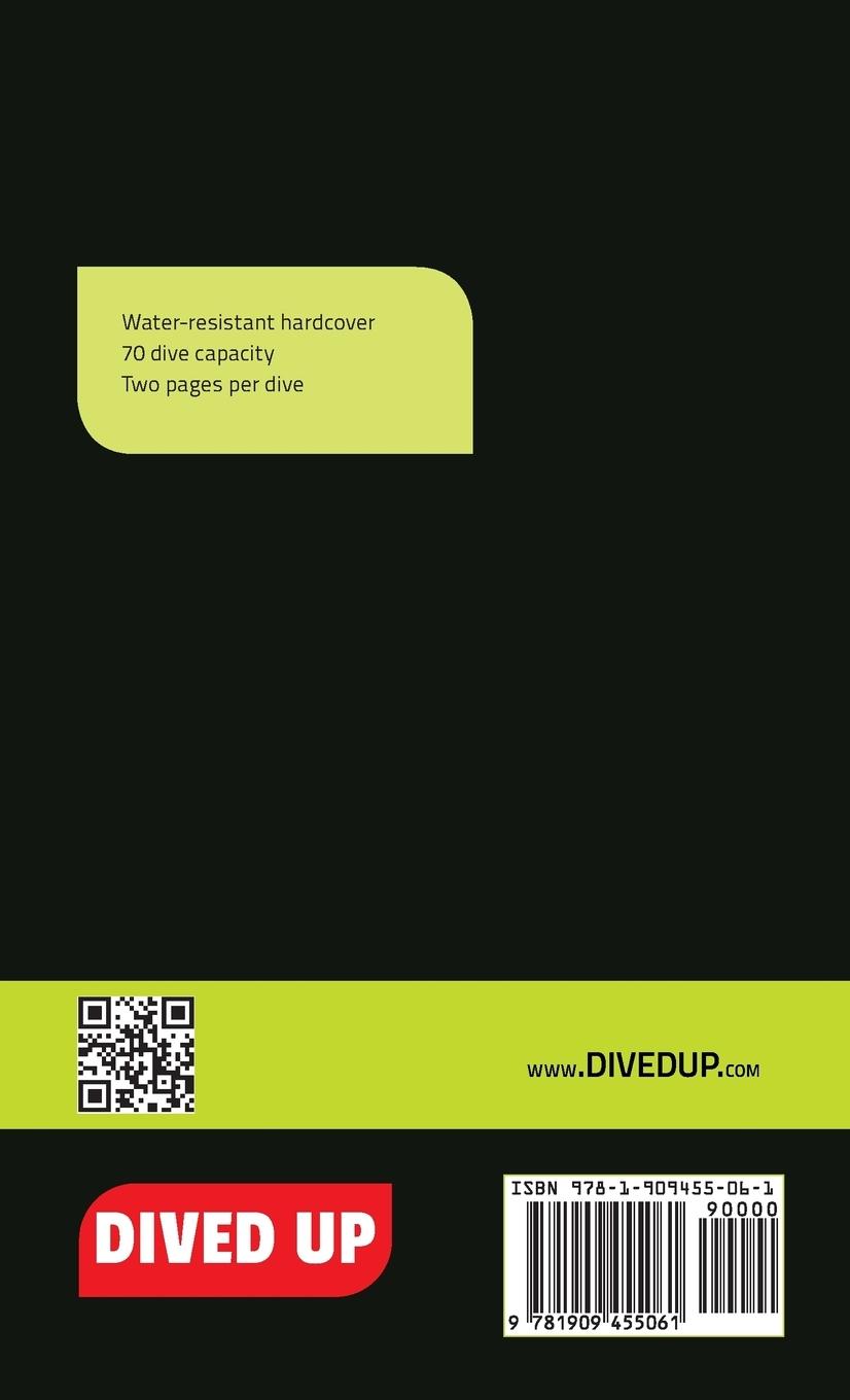 Rückseitencover Solid Diver's Log Book