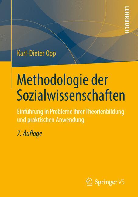 Vorderes Coverbild Methodologie der Sozialwissenschaften