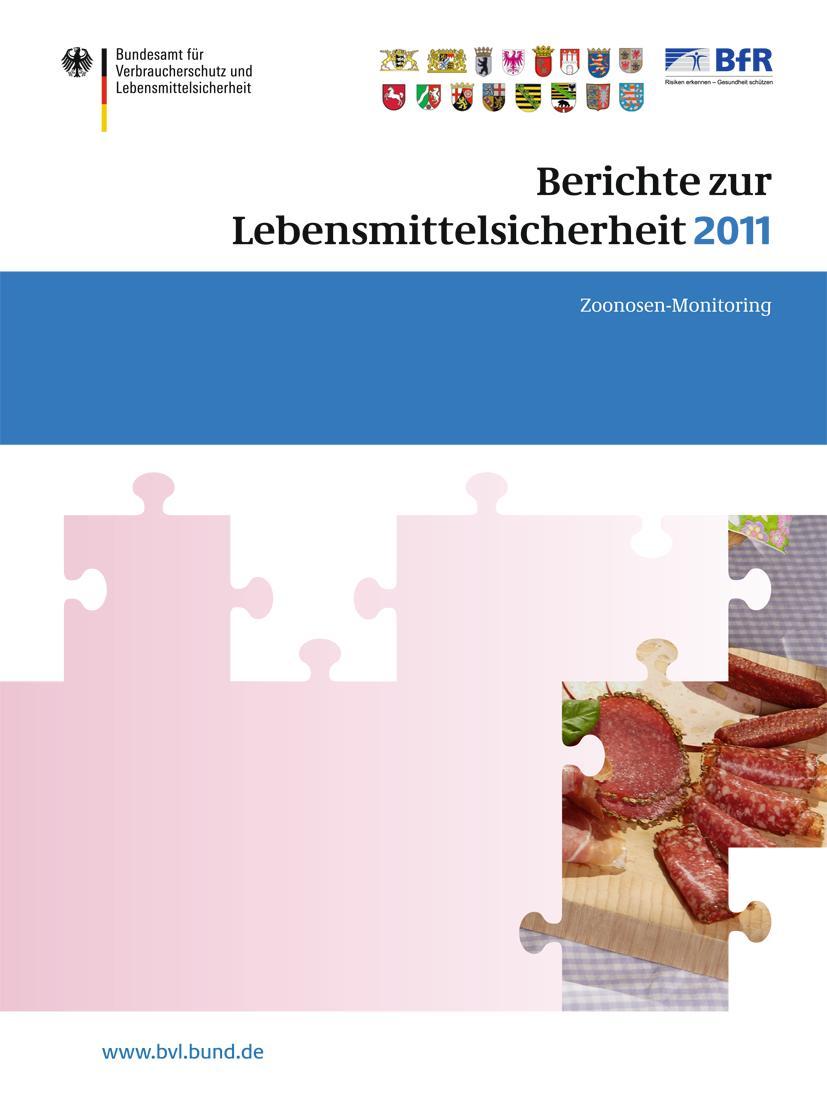 Vorderes Coverbild Berichte zur Lebensmittelsicherheit 2011