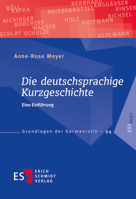 Vorderes Coverbild Die deutschsprachige Kurzgeschichte