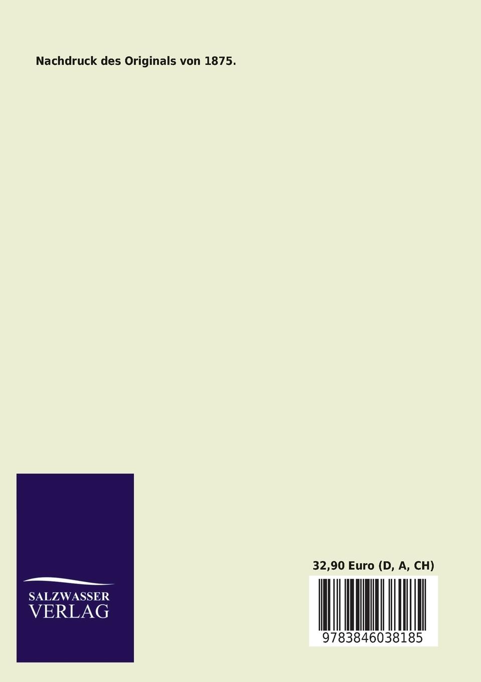 Rückseitencover Grundzüge des Eisenbahnwesens in seinen ökonomischen, politischen und rechtlichen Beziehungen