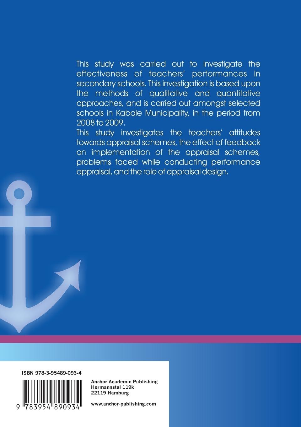 Rückseitencover Performance Appraisal