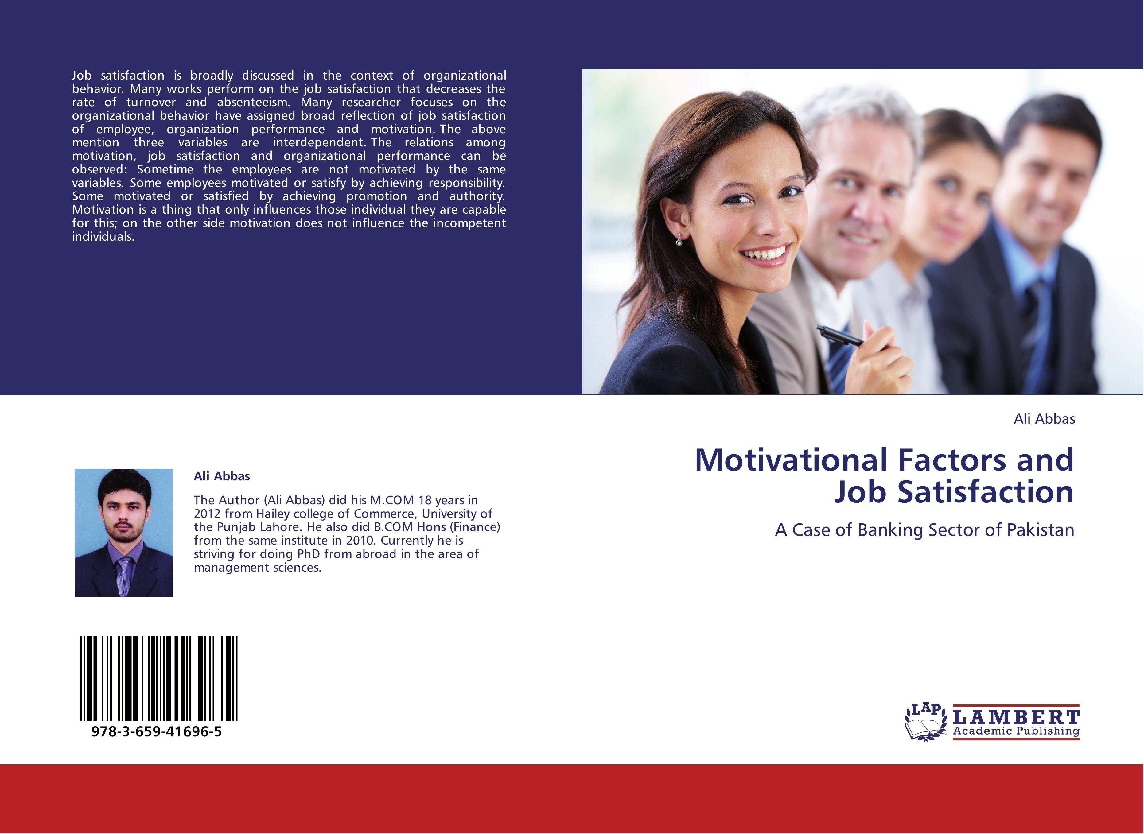 Vorderes Coverbild Motivational Factors and Job Satisfaction