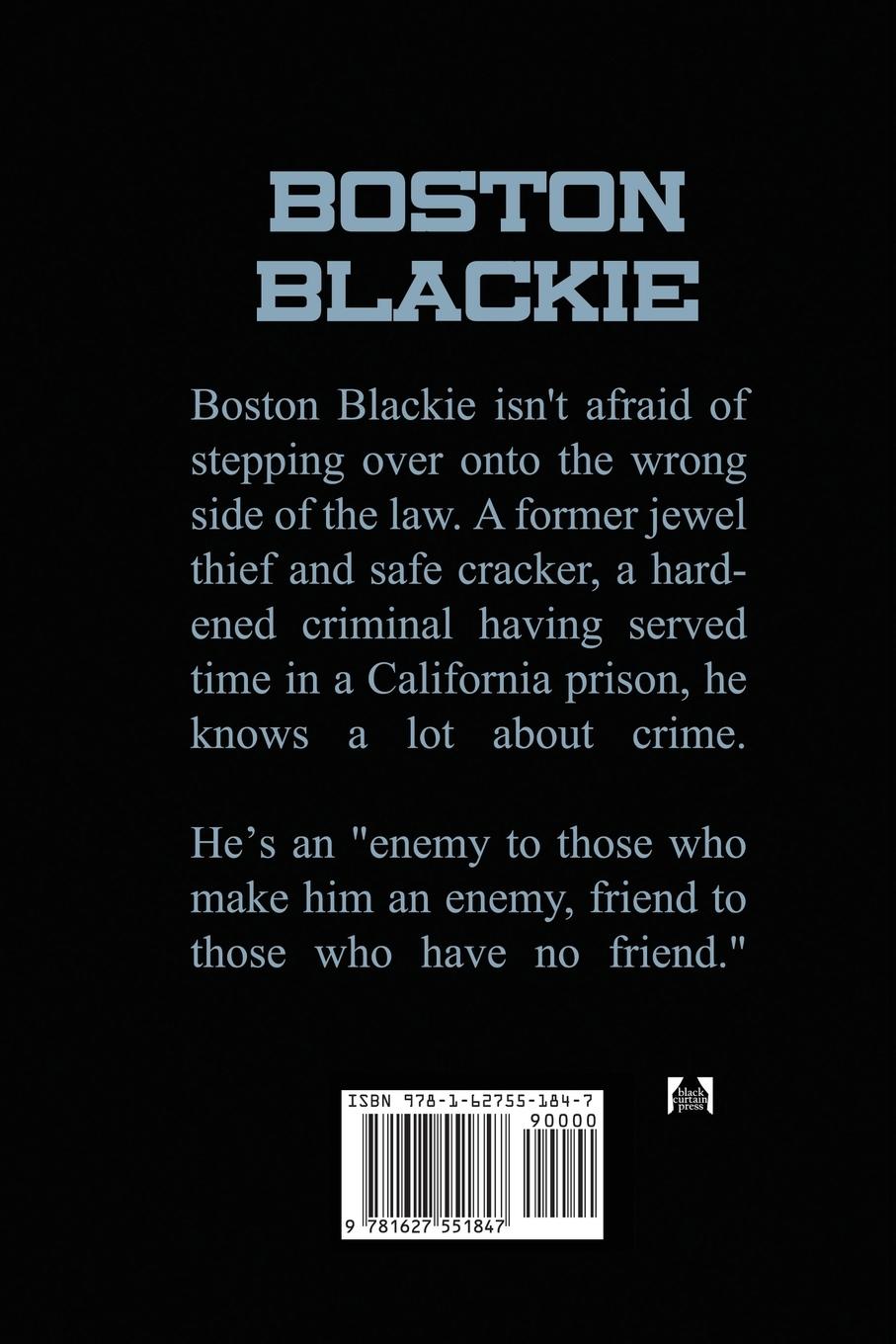 Rückseitencover Boston Blackie