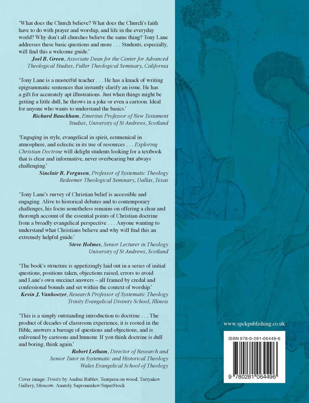 Rückseitencover Exploring Christian Doctrine