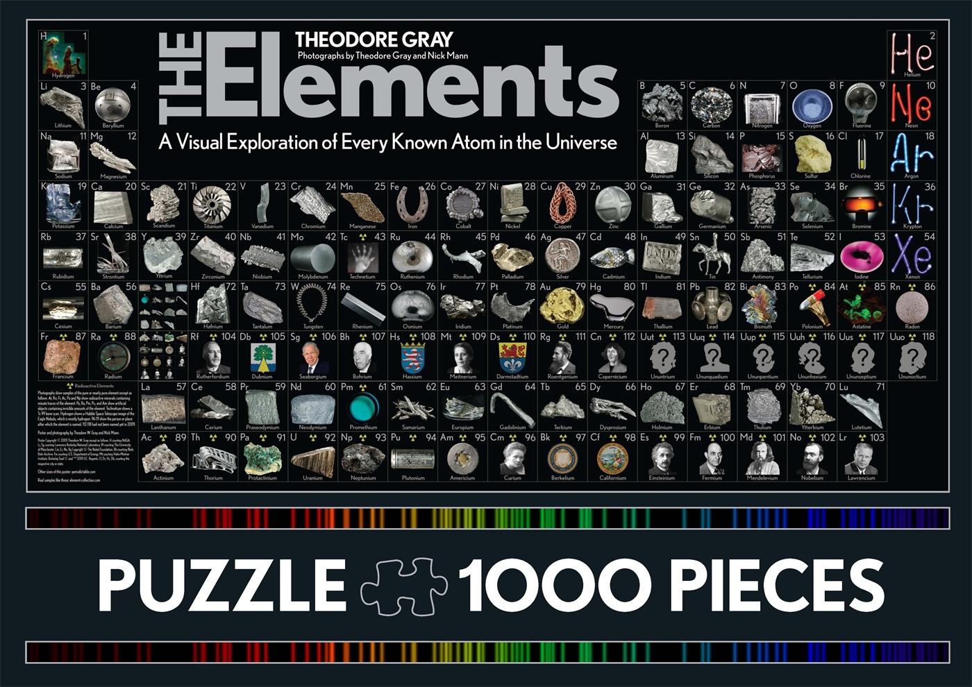 Vorderes Coverbild Elements Puzzle