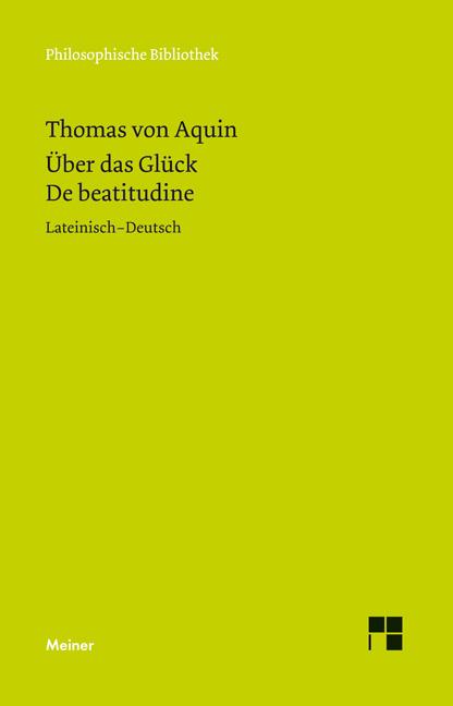 Vorderes Coverbild Über das Glück