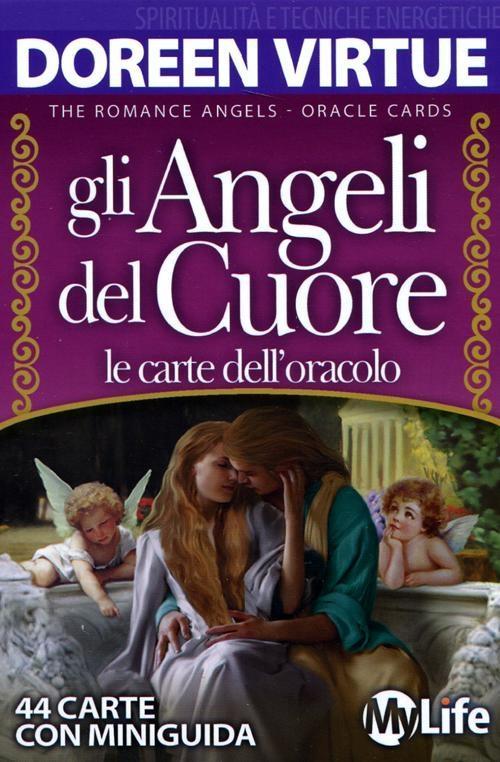 Vorderes Coverbild Gli angeli del cuore. Le carte dell'oracolo. 44 Carte