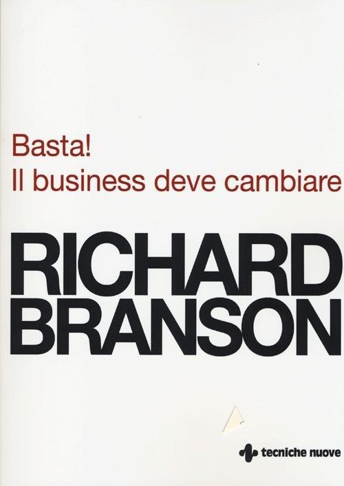 Vorderes Coverbild Basta! Il business deve cambiare