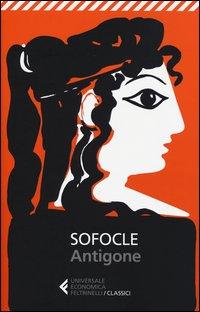 Vorderes Coverbild Antigone. Testo greco a fronte
