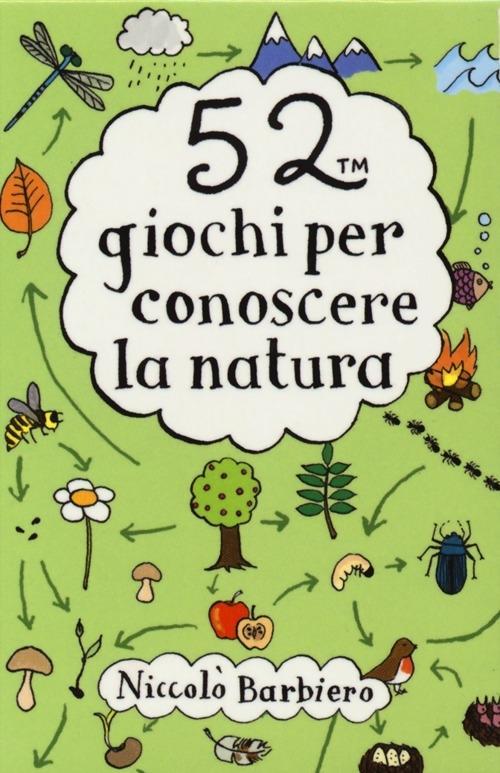 Vorderes Coverbild 52 giochi per conoscere la natura. Carte
