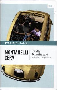 Vorderes Coverbild L' Italia del miracolo (14 luglio 1948-19 agosto 1954)