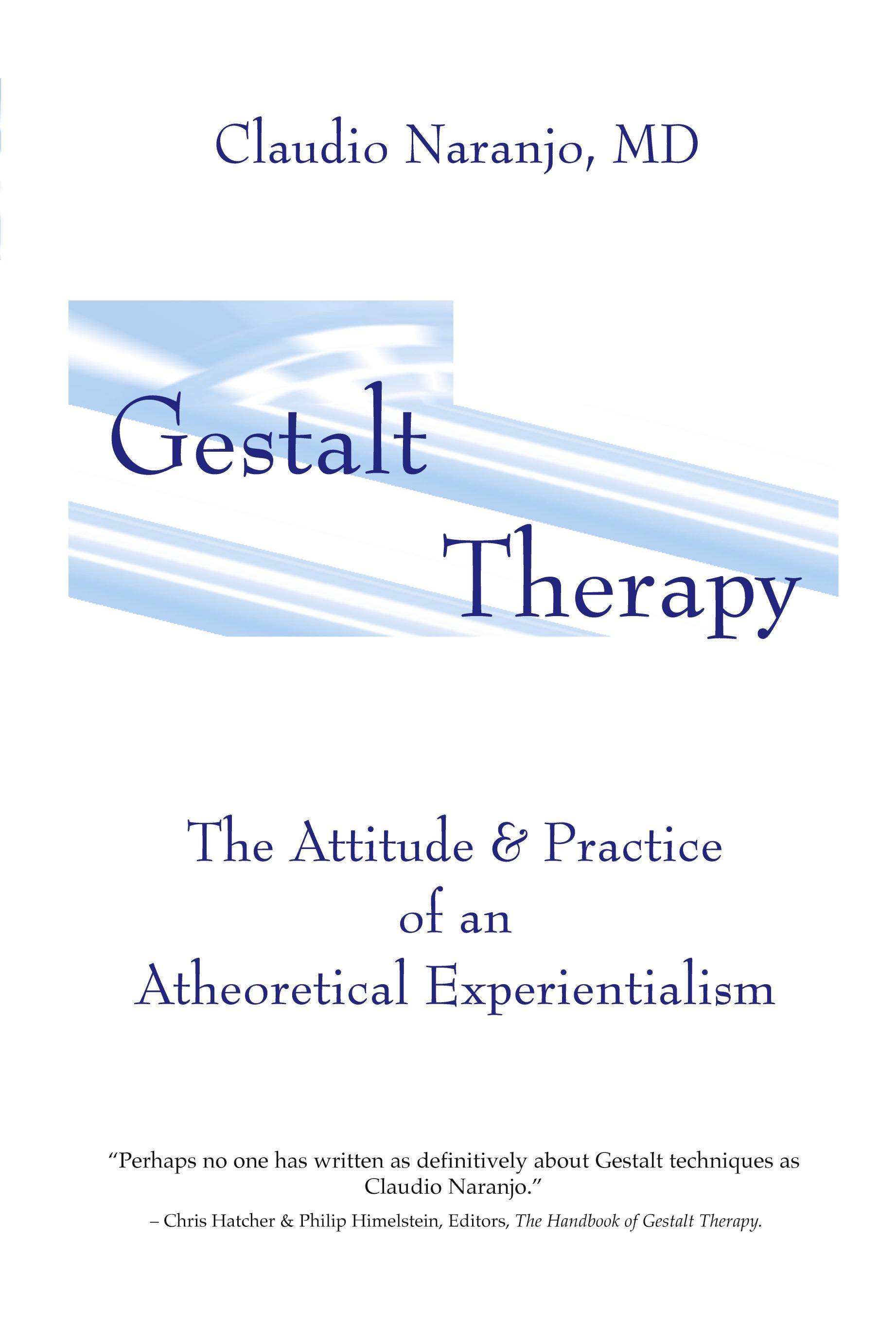 Vorderes Coverbild Gestalt therapy