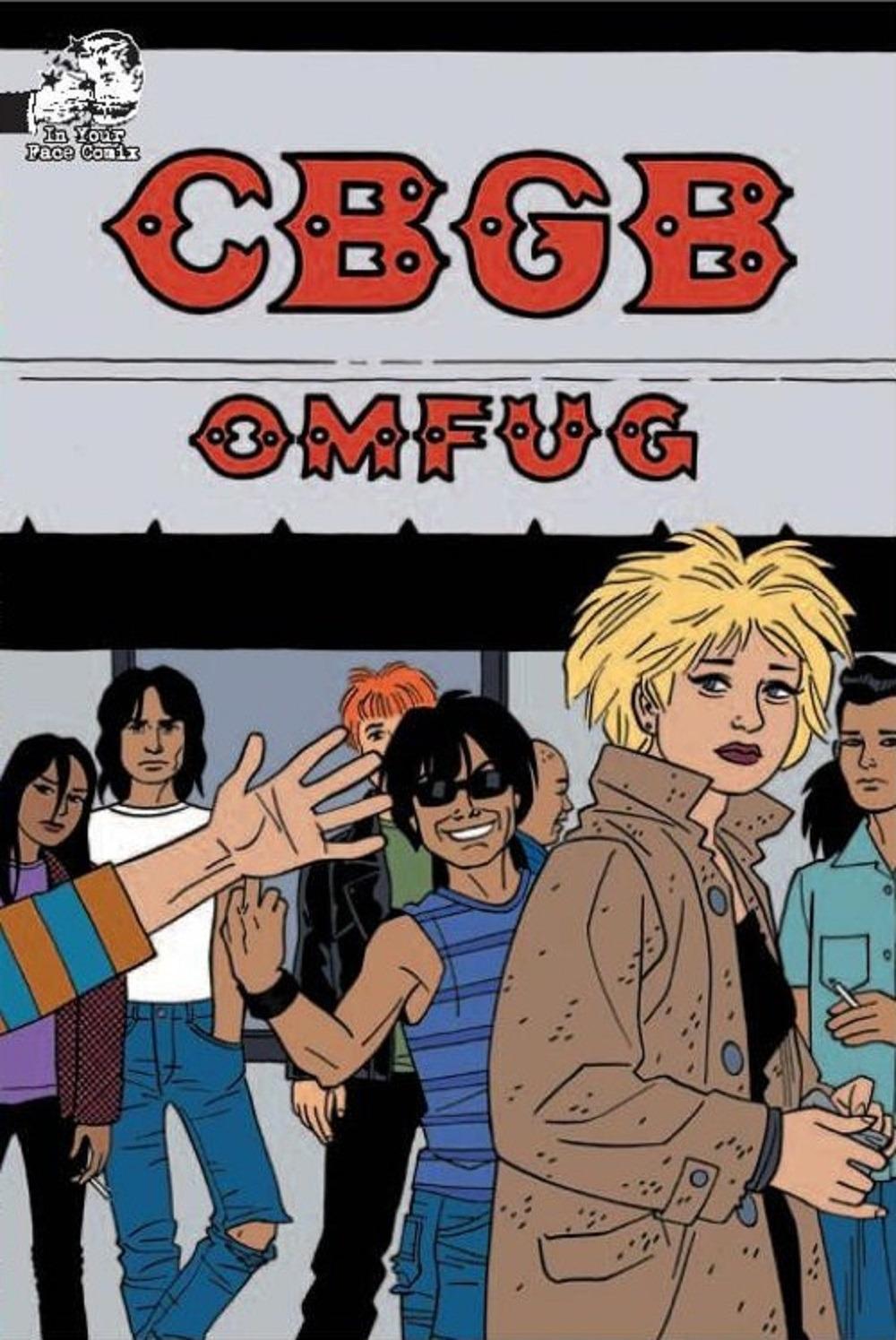 Vorderes Coverbild CBGB. The comics Omfug
