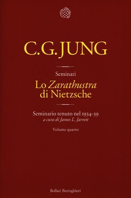 Vorderes Coverbild Jung, C: «Zarathustra» di Nietzsche. Seminario tenuto nel 19
