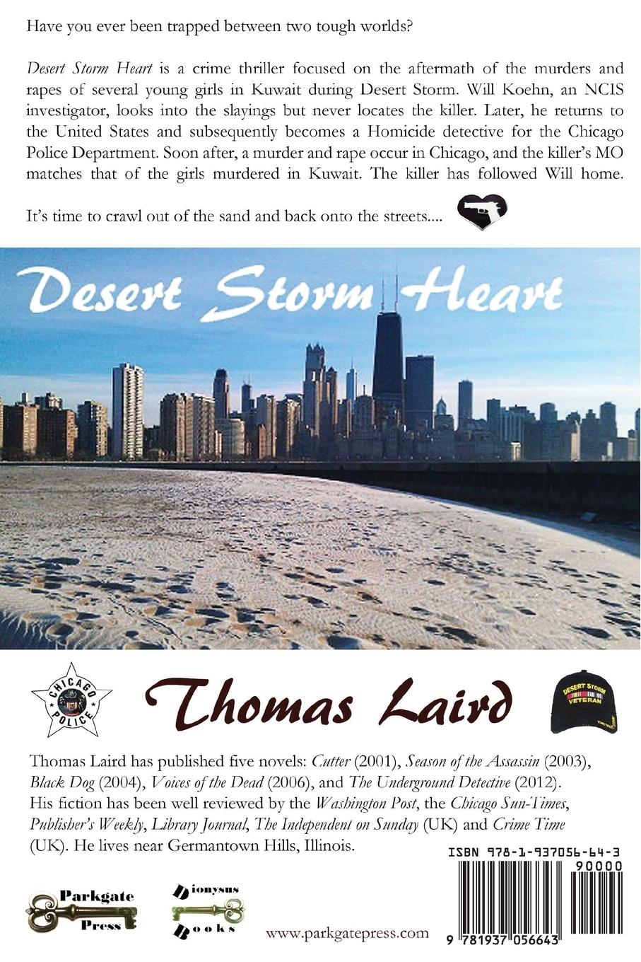 Rückseitencover Desert Storm Heart