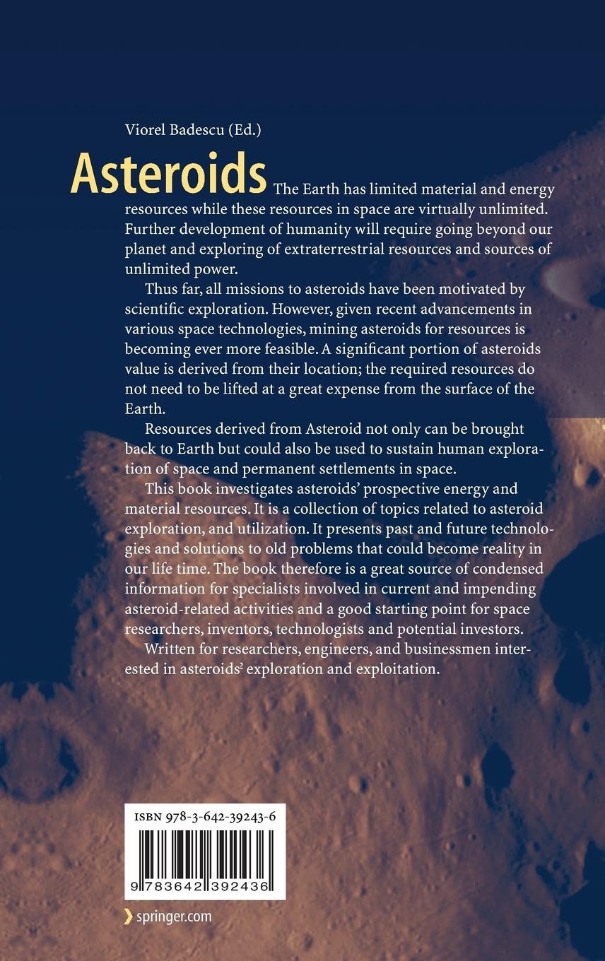 Rückseitencover Asteroids