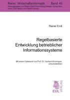 Vorderes Coverbild Regelbasierte Entwicklung betrieblicher Informationssysteme