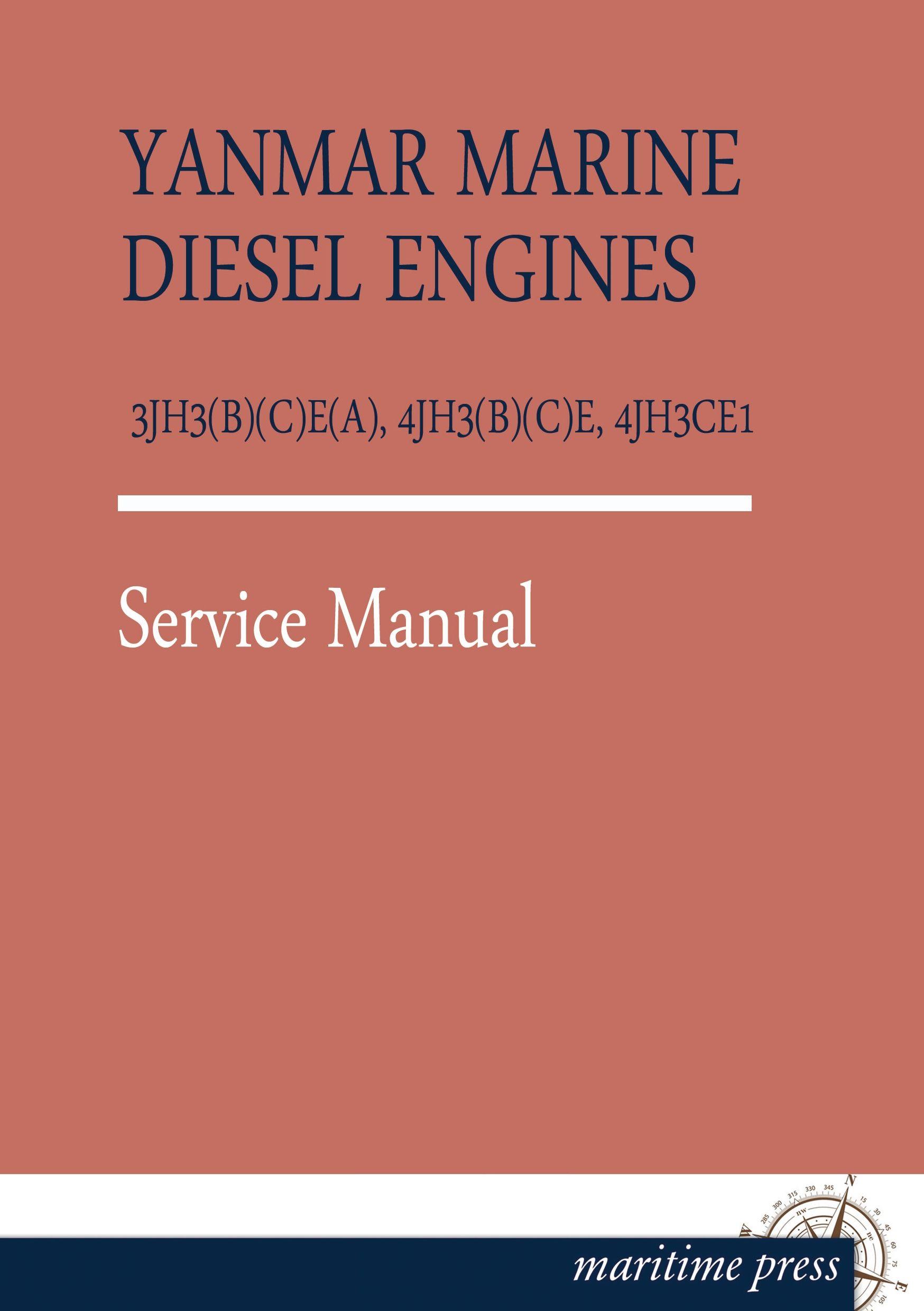 Vorderes Coverbild YANMAR MARINE DIESEL ENGINES 3JH3(B)(C)E(A), 4JH3(B)(C)E, 4JH3CE1