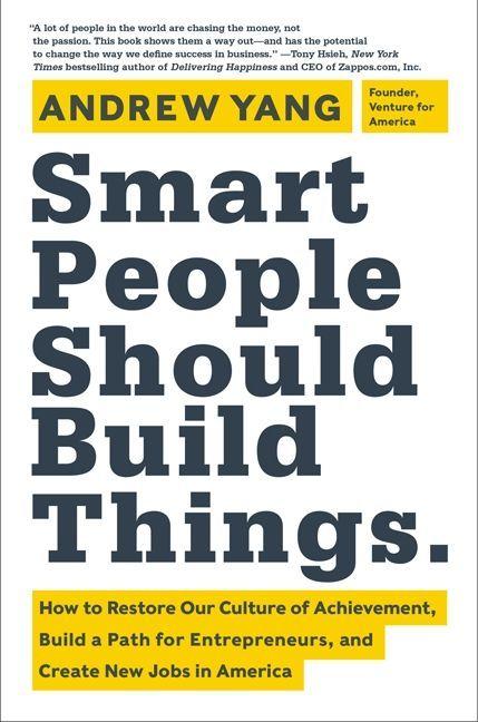 Vorderes Coverbild Smart People Should Build Things