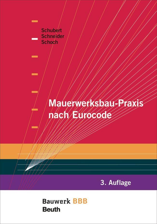 Vorderes Coverbild Mauerwerksbau-Praxis nach Eurocode