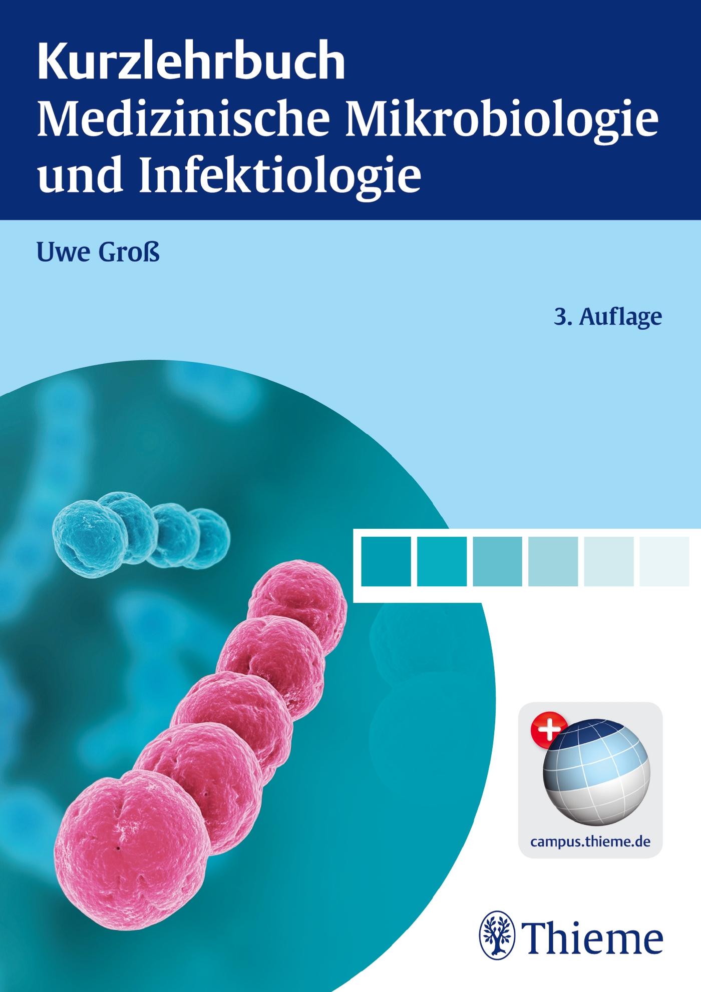 Vorderes Coverbild Kurzlehrbuch Medizinische Mikrobiologie und Infektiologie