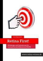 Vorderes Coverbild Retina First! Webdesign und Optimierung für hochauflösende Bildschirme (HiDPI)