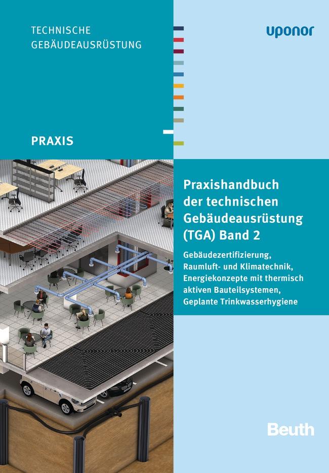 Vorderes Coverbild Praxishandbuch der technischen Gebäudeausrüstung (TGA) 02