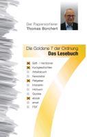 Vorderes Coverbild Die Goldene 7 der Ordnung - Das Lesebuch