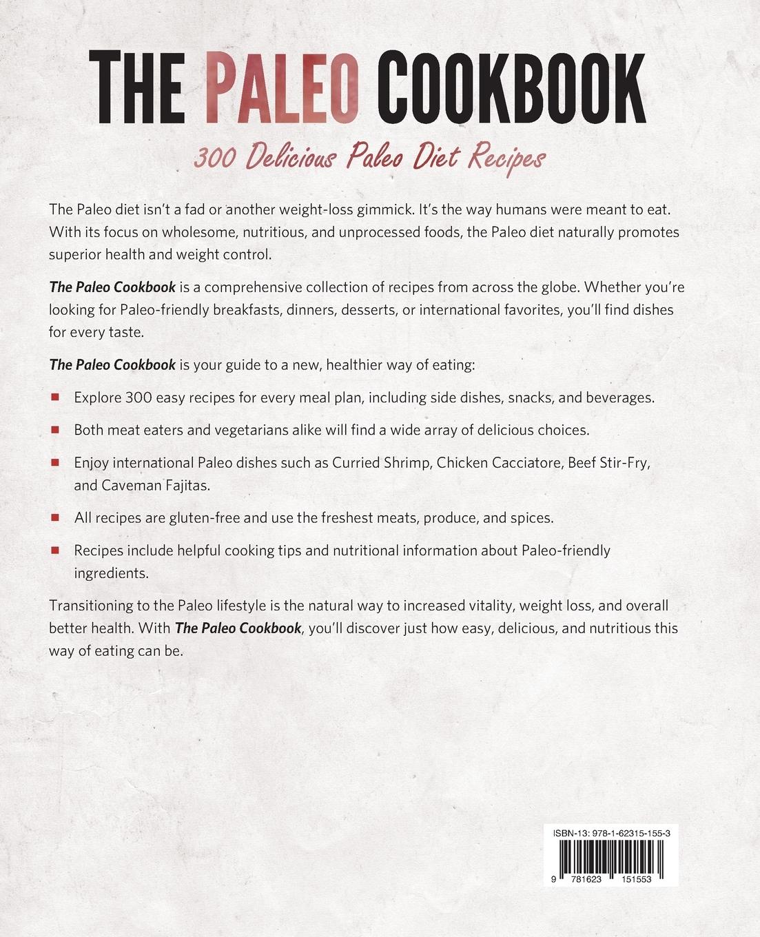 Rückseitencover The Paleo Cookbook