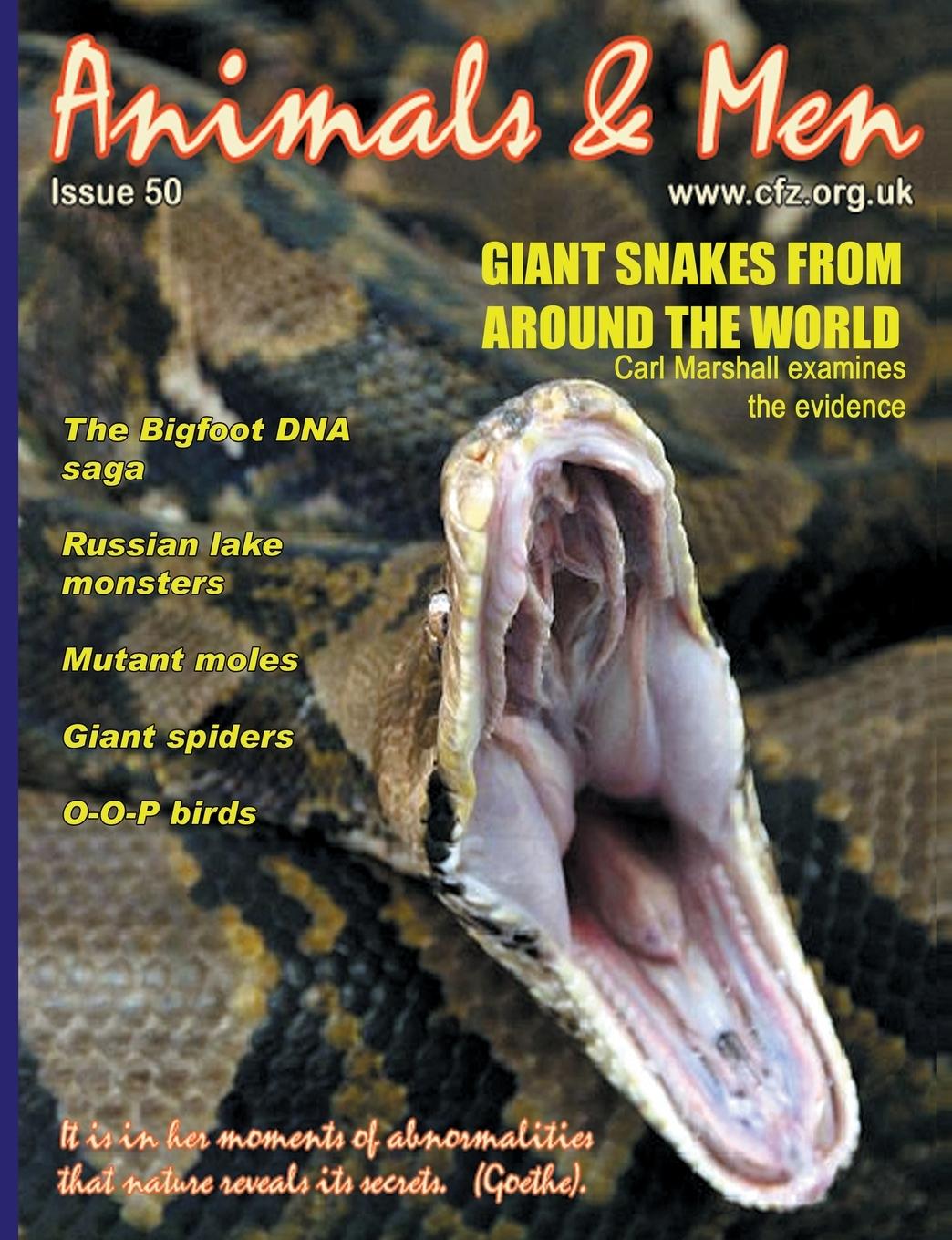 Vorderes Coverbild Animals & Men #50