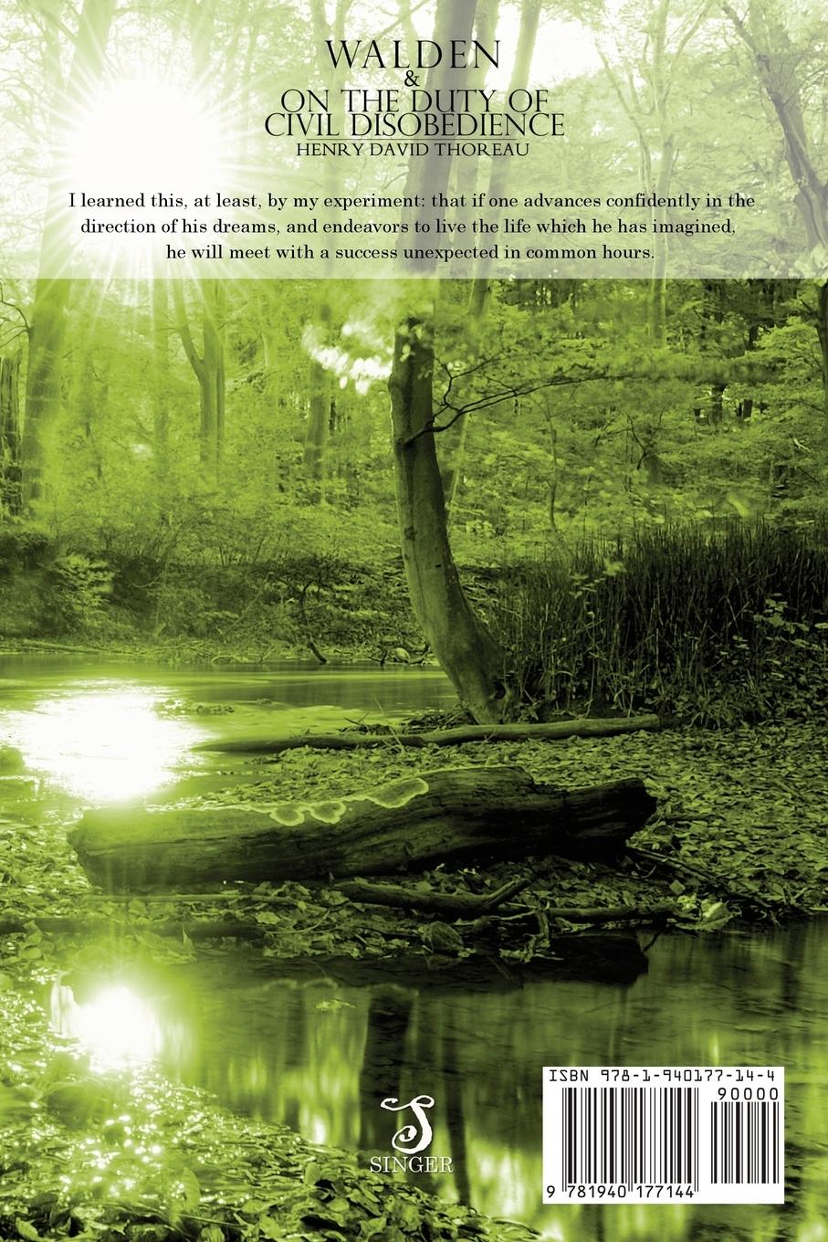 Rückseitencover Walden