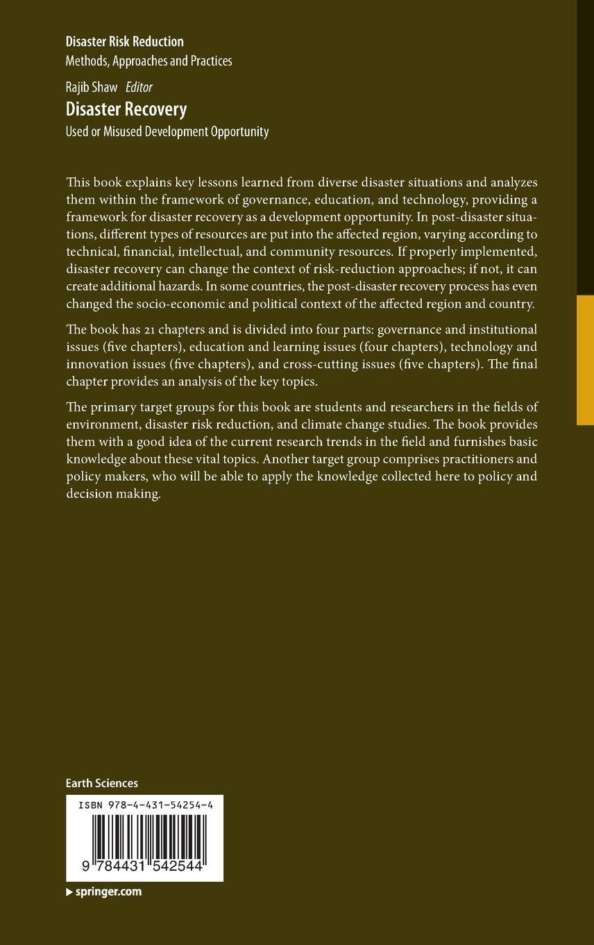 Rückseitencover Disaster Recovery