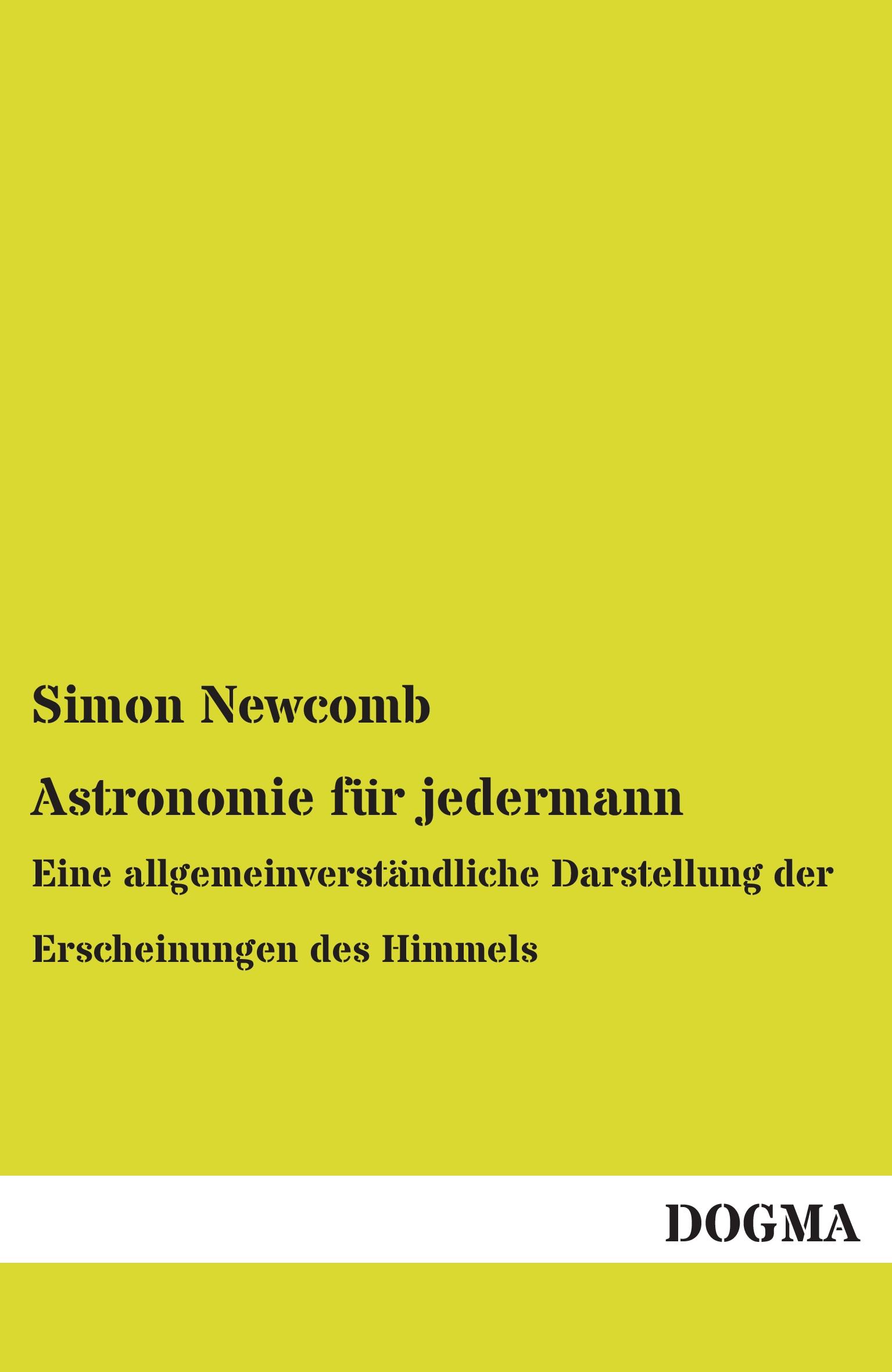 Vorderes Coverbild Astronomie für jedermann