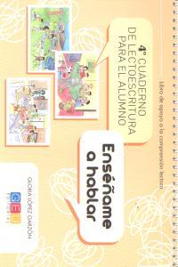 Vorderes Coverbild Enséñame a Hablar, lectoescritura, Educación Primaria. Cuaderno 4