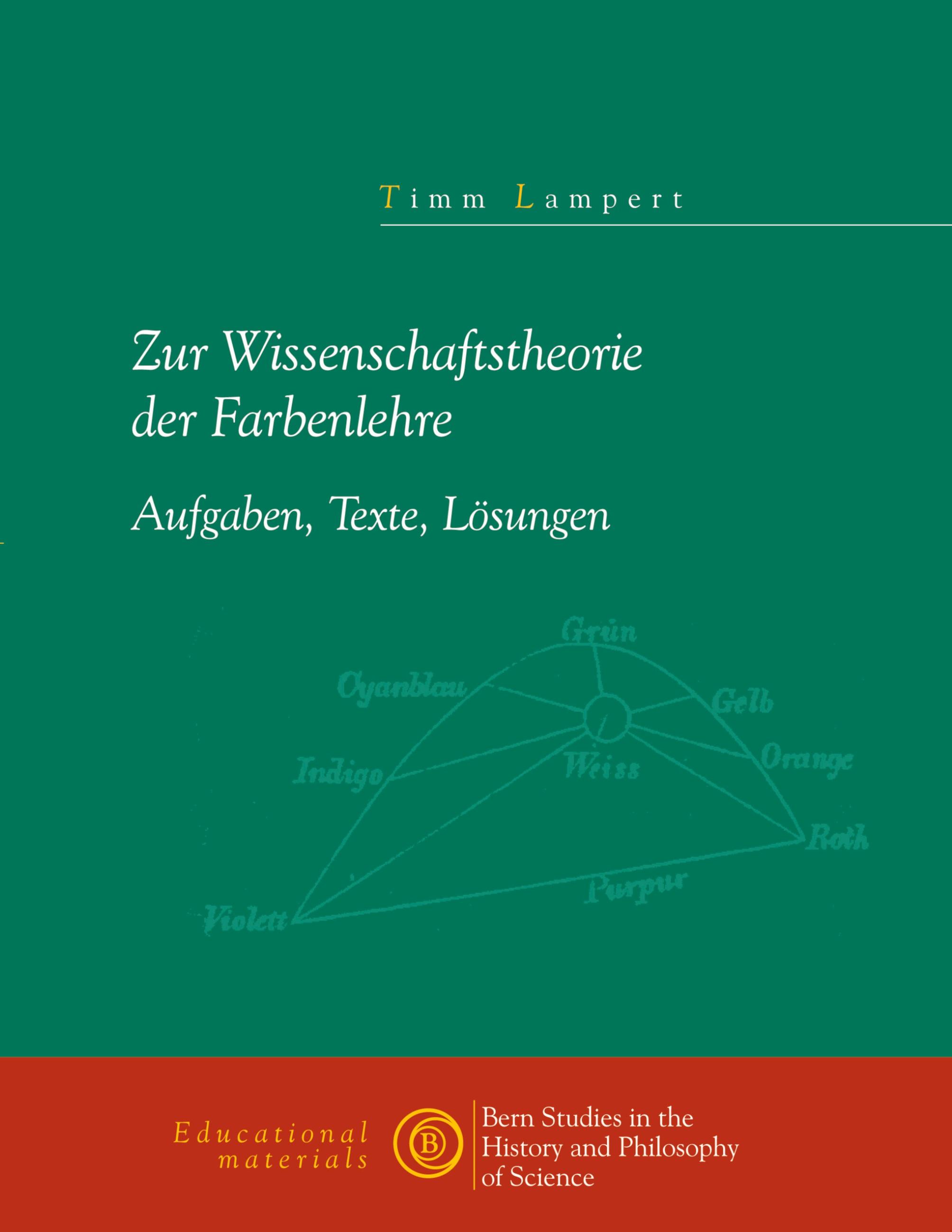 Vorderes Coverbild Zur Wissenschaftstheorie der Farblehre