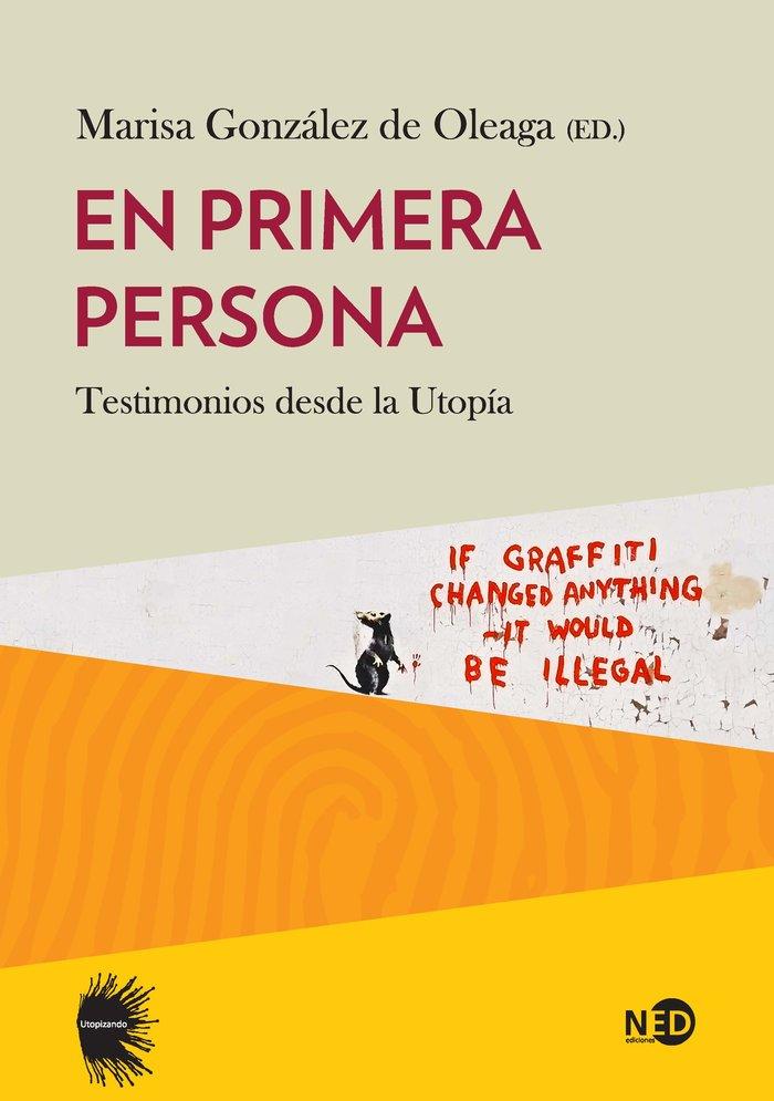 Vorderes Coverbild En primera persona : testimonios desde la utopía
