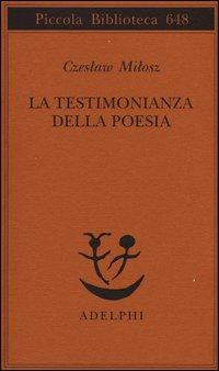 Vorderes Coverbild La testimonianza della poesia